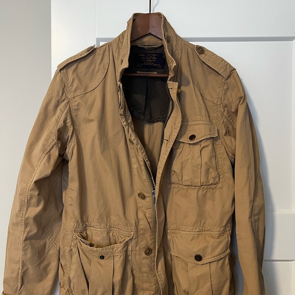 J. Crew Men's Field Jacket in Tan